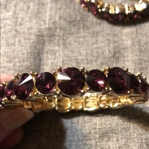 Natasha Bracelet amethyst colored